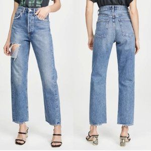 AGOLDE Fitted 90s Loose Fit Straight-Leg Jeans